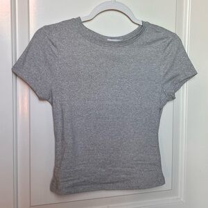 Together Gray Short Sleeve Crewneck Tee